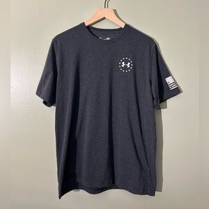 Under Armour Men's Black Wounded Warrior Project Tee